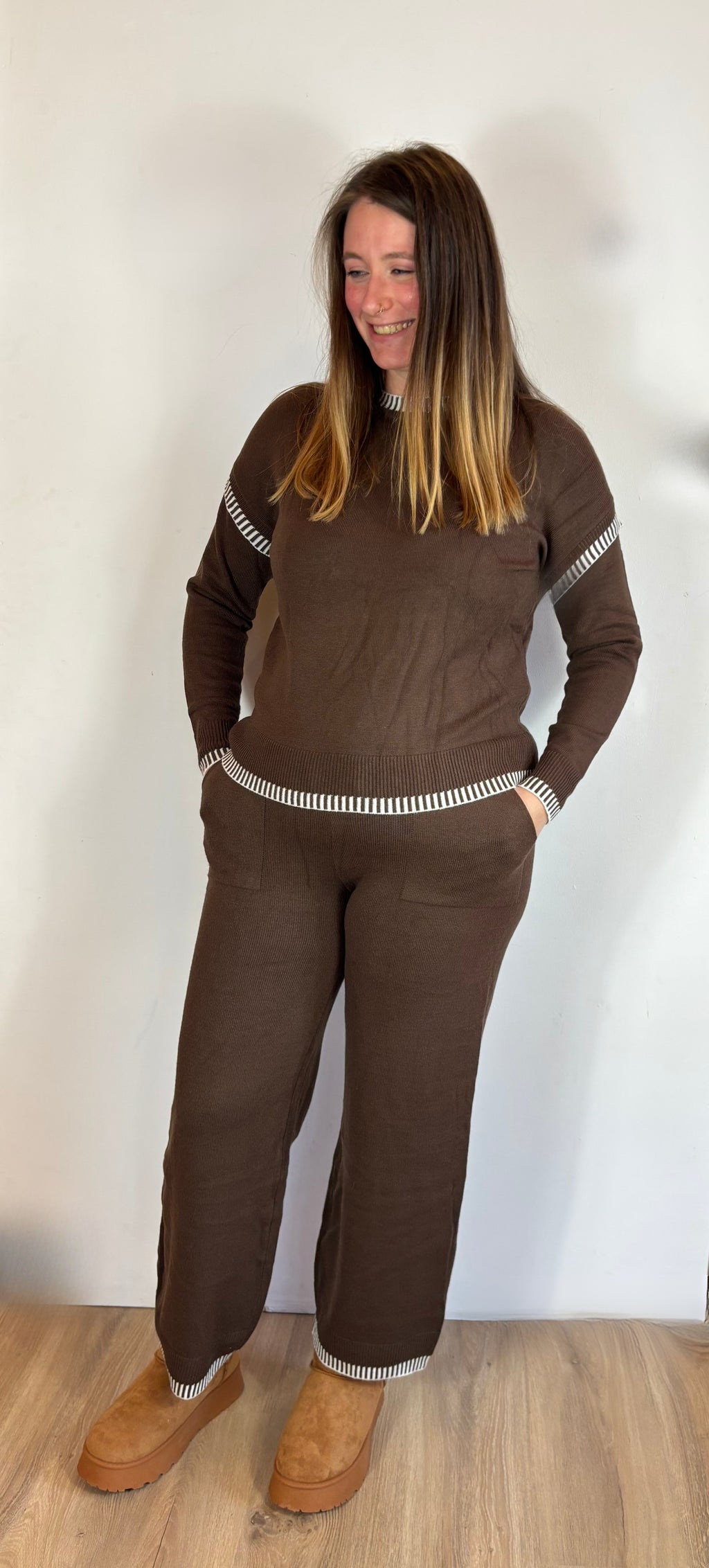 Ensemble Héléna marron