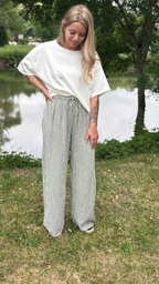 Pantalon Rayé