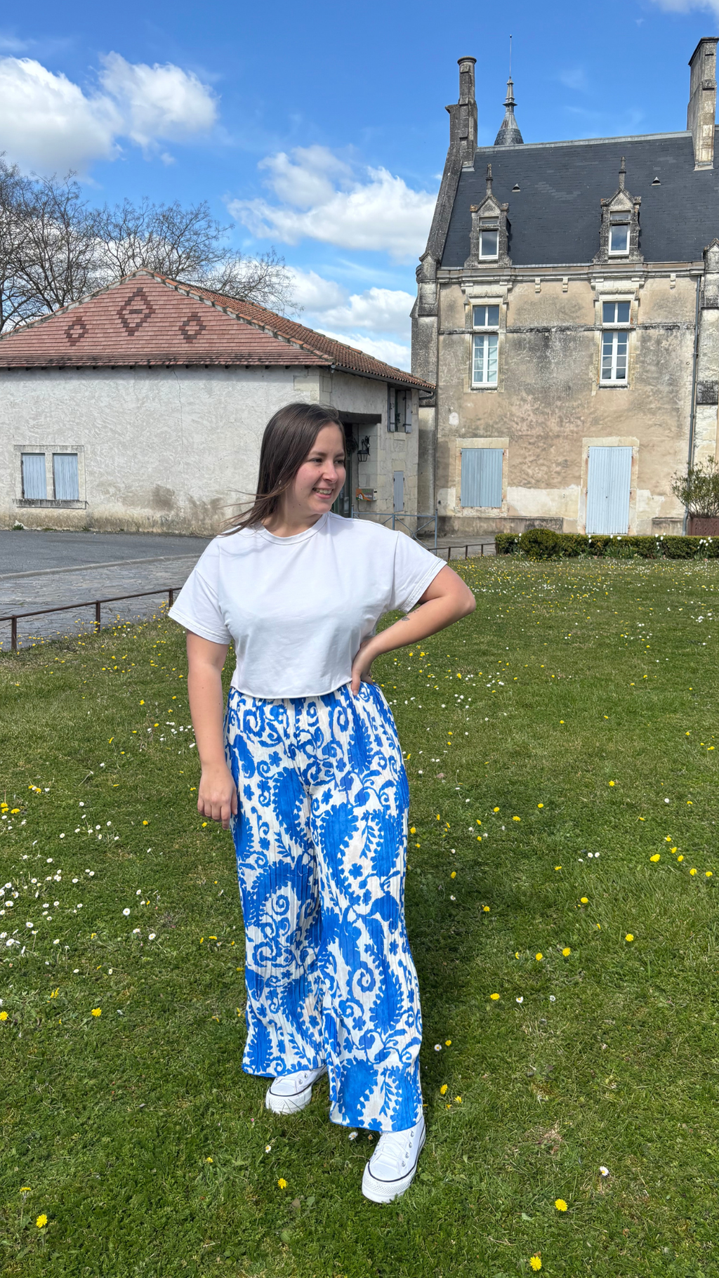 Pantalon Flora Grèce