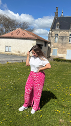 Pantalon Flora Léopard