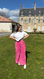 Pantalon Flora Léopard