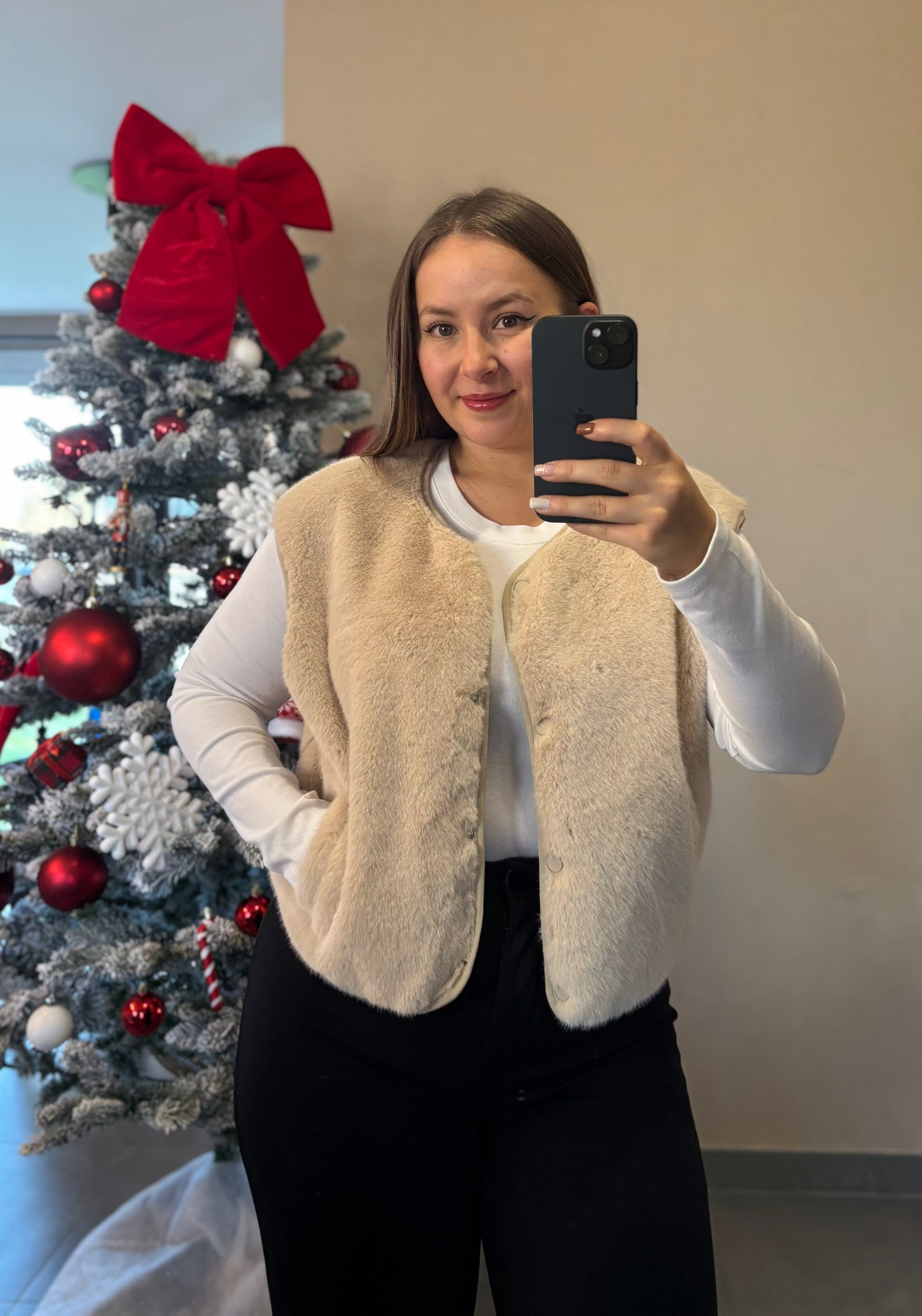 Gilet Mahée beige