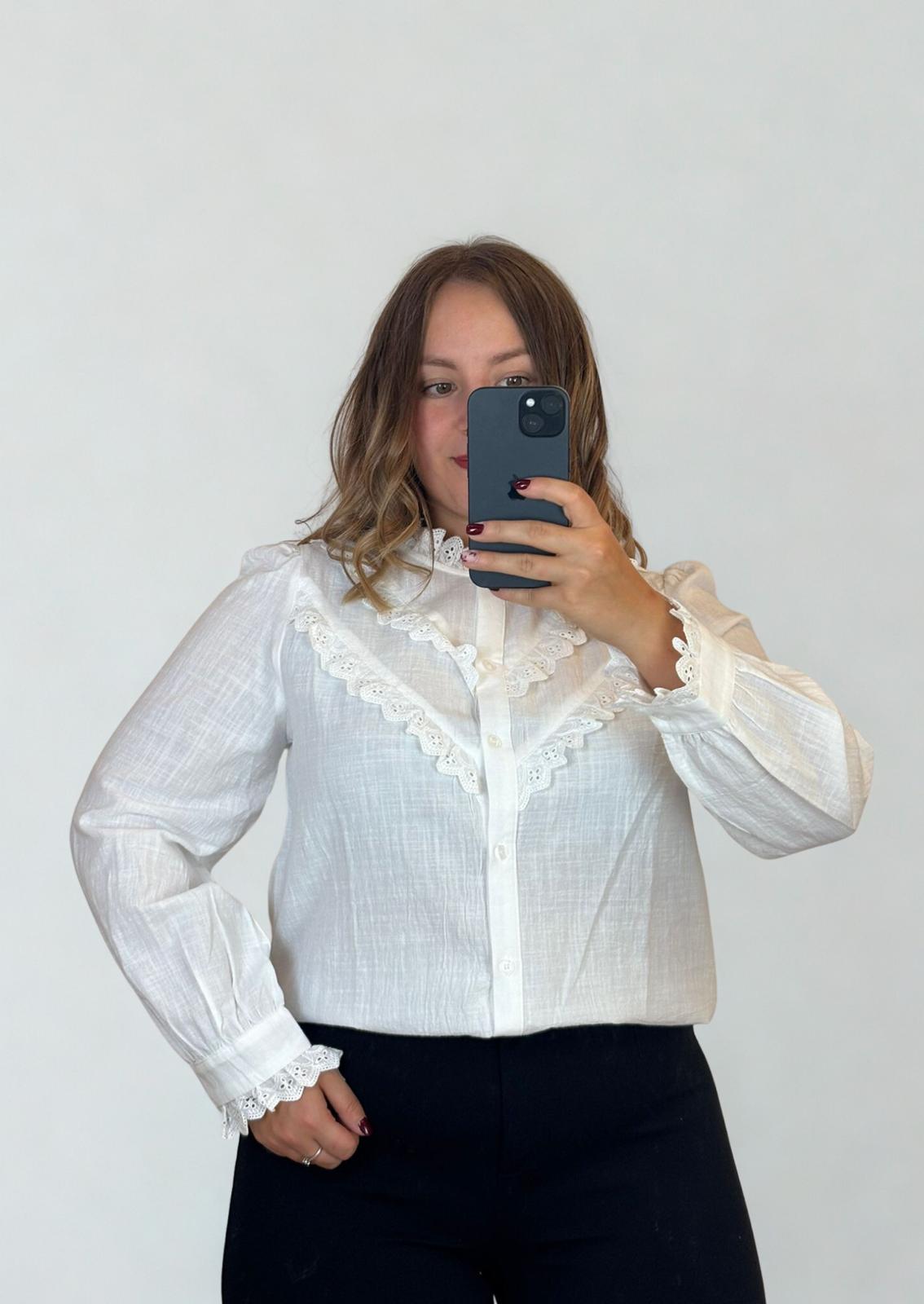 Chemisier Mila - Blanc